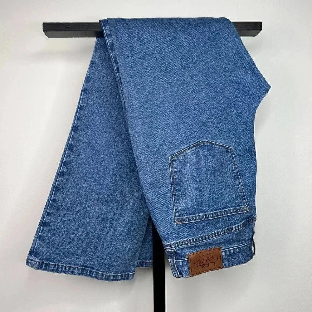 LRL Ralph Lauren Jeans - Medium Wash - Bootcut - Mid-Rise - 10 - Designer Denim